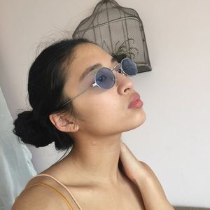 Blue Tinted Sunglasses